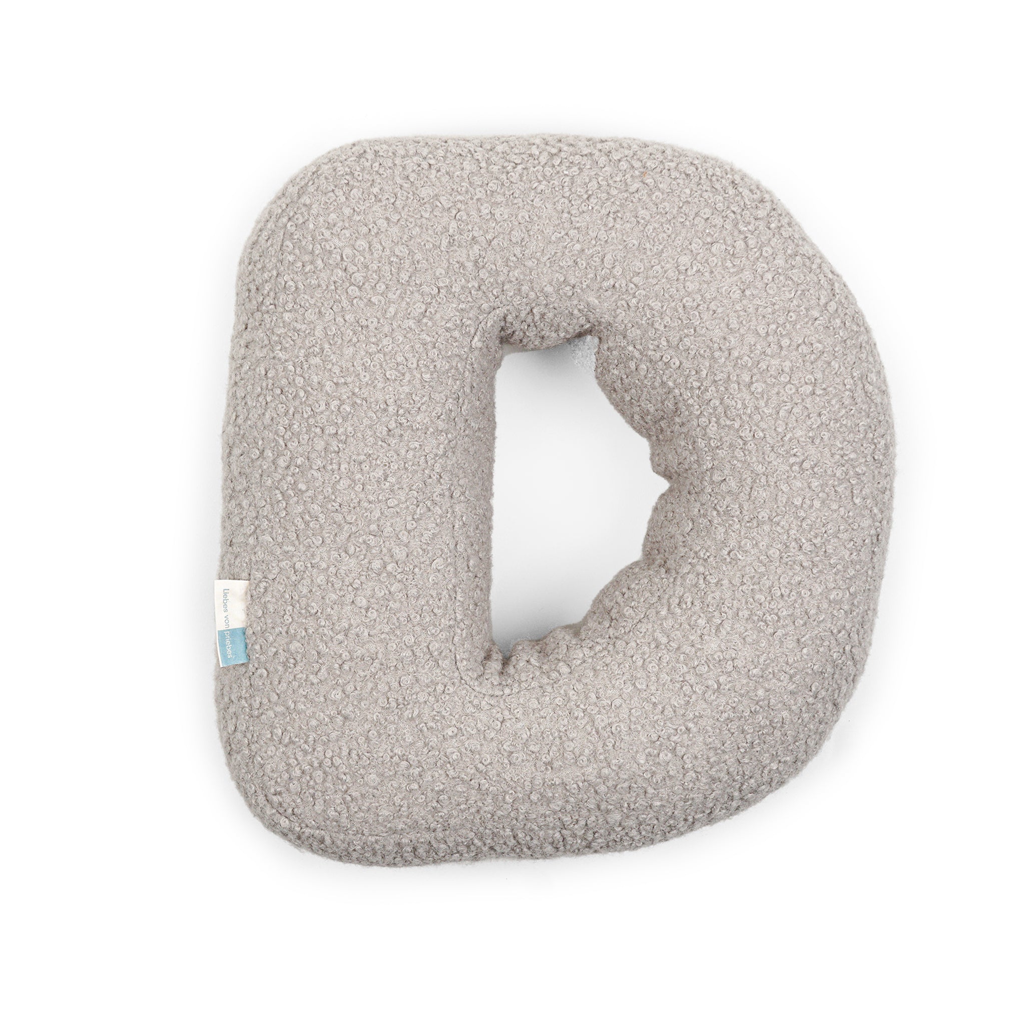 Buchstabe bouclè natur